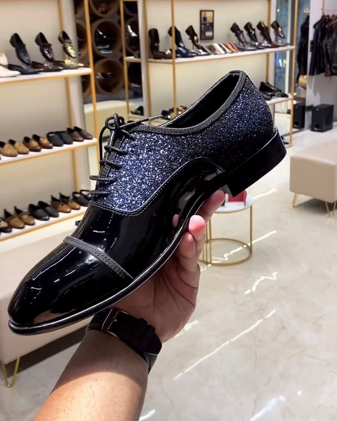 Luxe Edition Tuxedo Cap Toe Oxfords