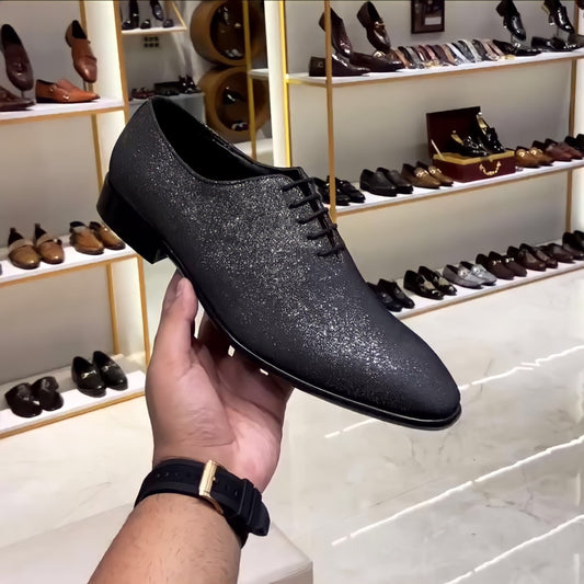 Sparkling Leather Oxfords