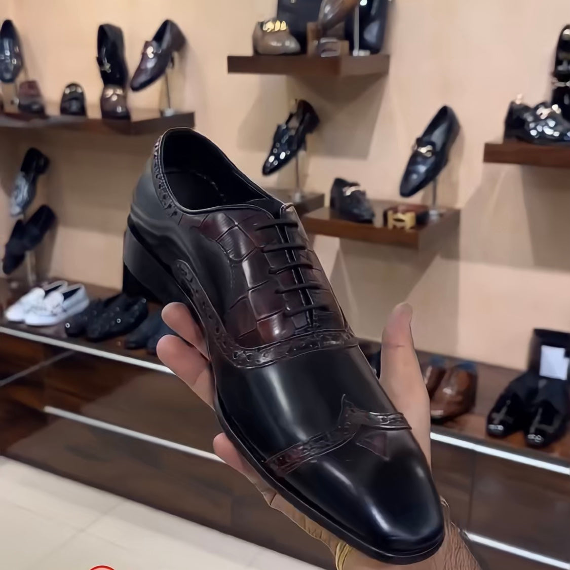 Black-brown Spectator Oxfords