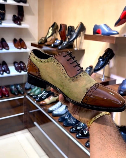 Ambassador Patina Cap Toe Oxfords