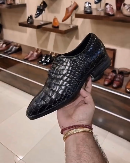 3D Croc Whole-cut Oxfords