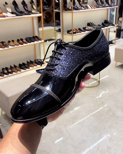 Luxe Edition Tuxedo Cap Toe Oxfords