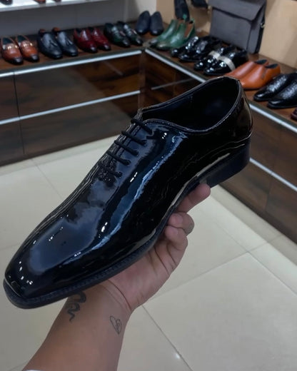 Italian Patent Leather Oxfords