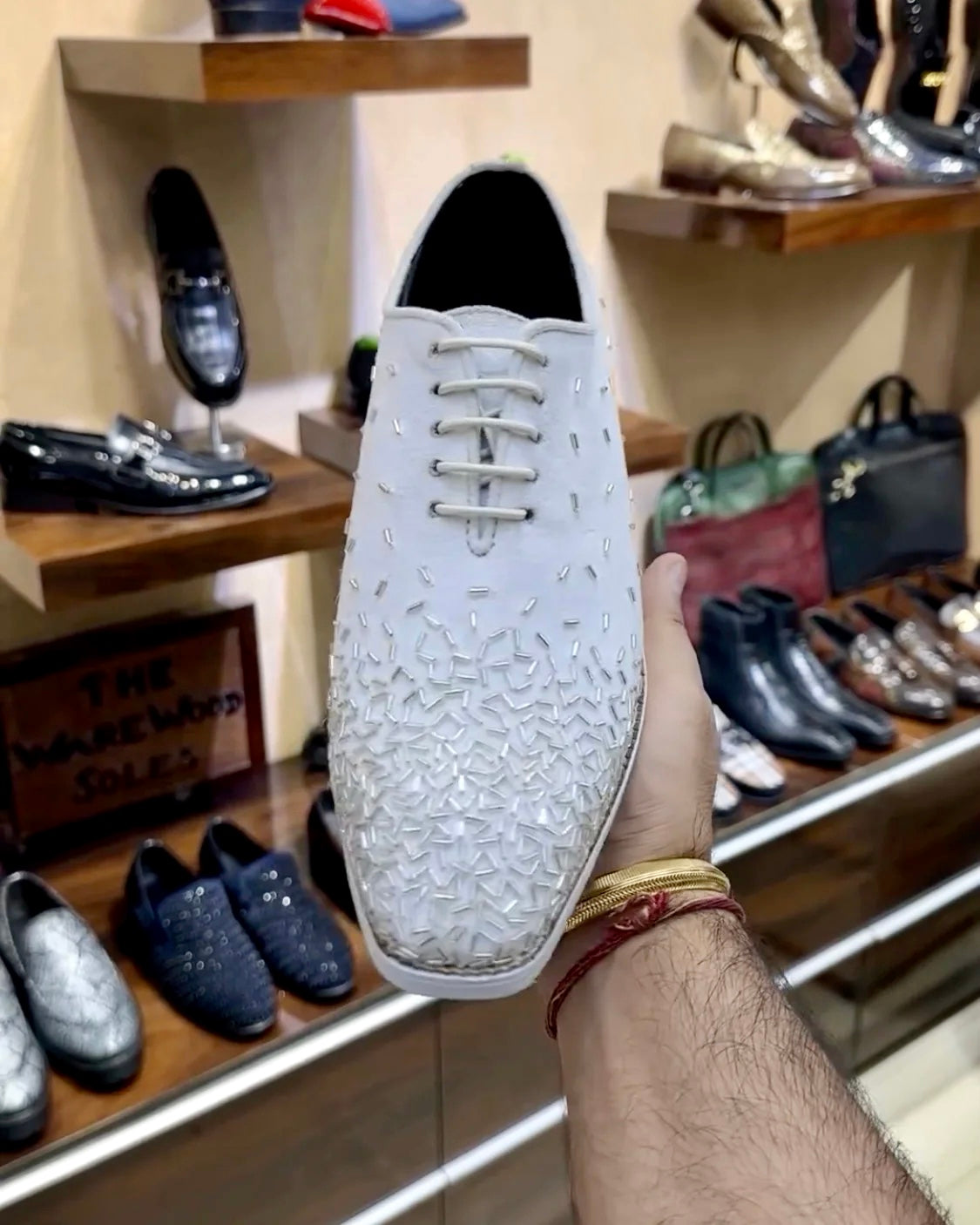 New Pure Italian White Suede Oxfords