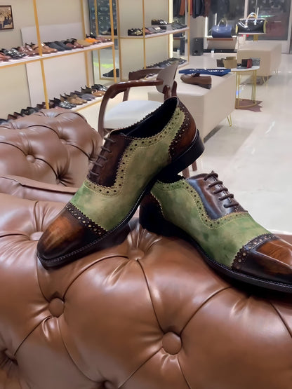 Ambassador Patina Semi-brogue Oxfords