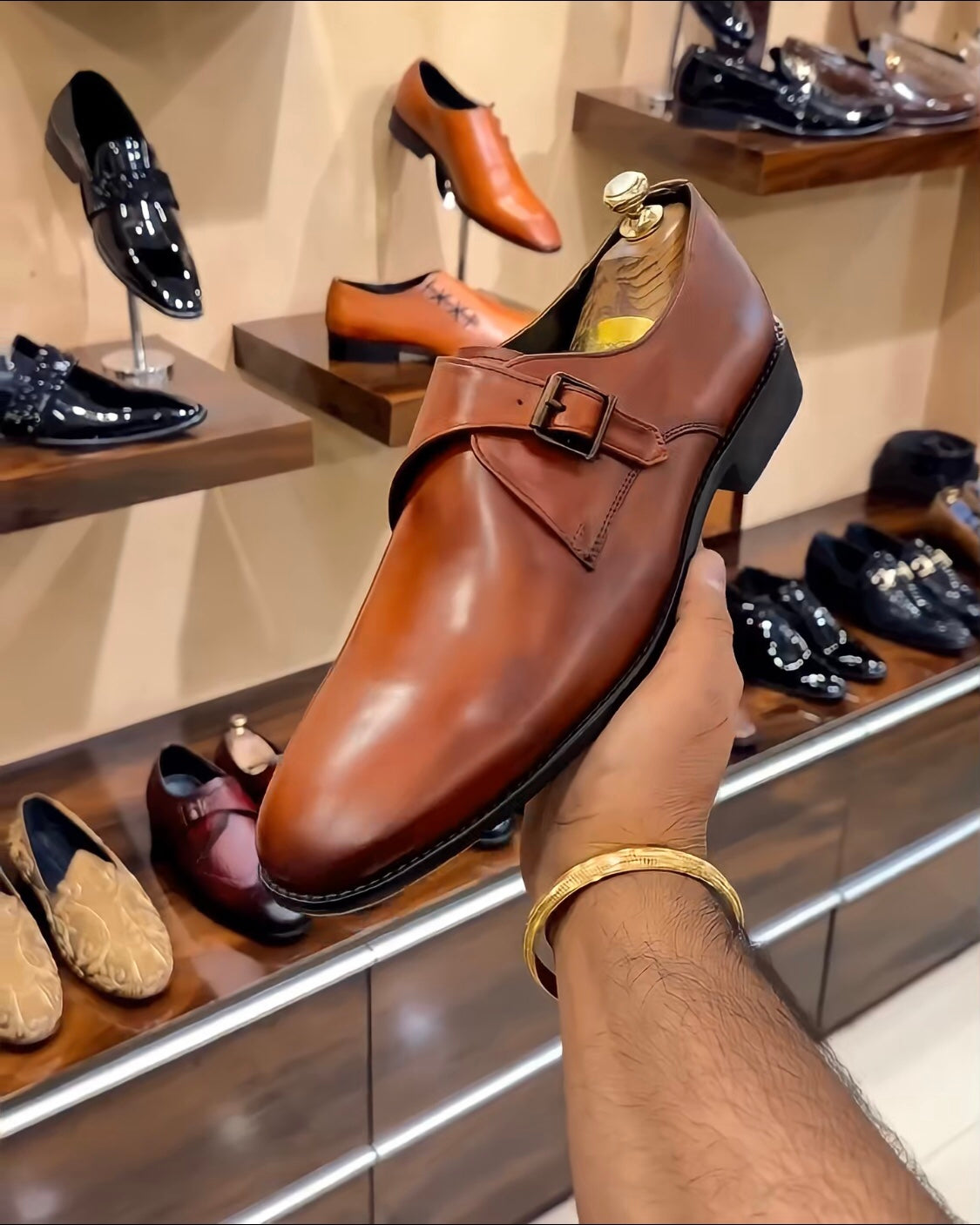 Classic Tan Single Monks