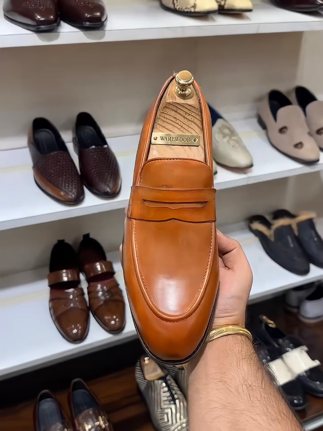 Classic Tan Penny Loafers