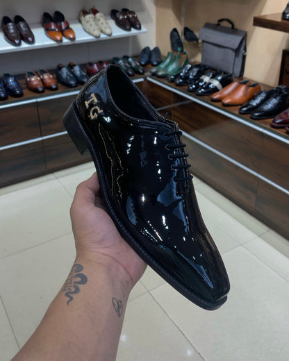 Italian Patent Leather Oxfords